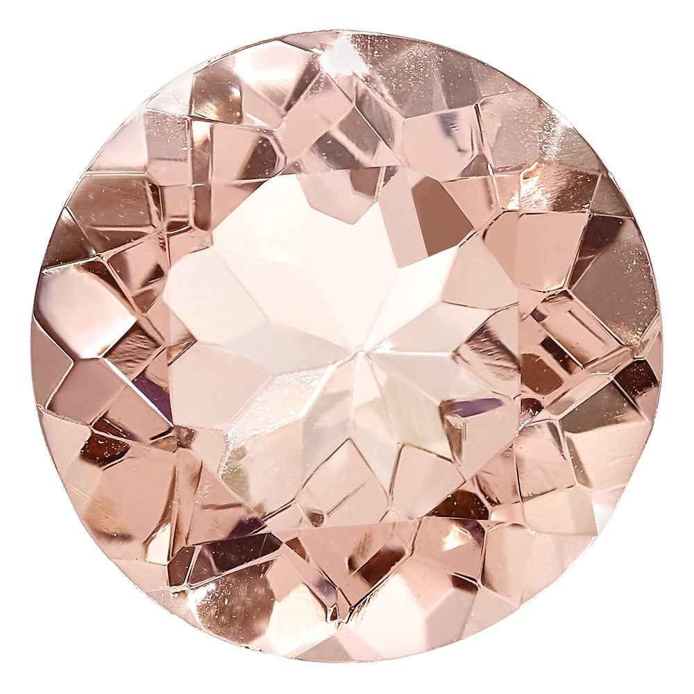 Gemstone Morganite Aa Quality 4mm Round