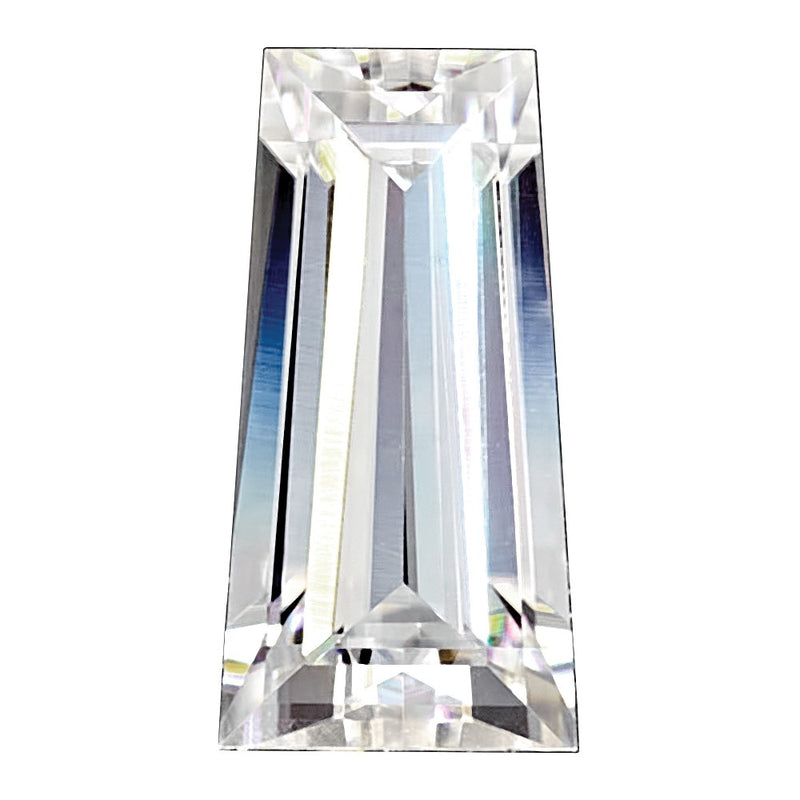 Gemstone Moissanite True Light G-H-I Color 5X2.5X2mm Tapered Baguette