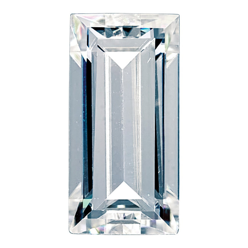 Gemstone Moissanite Pure Light D-E-F Color 5X2.5mm Baguette