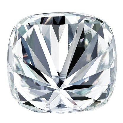 Gemstone Moissanite Pure Light D-E-F Color 10mm Cushion