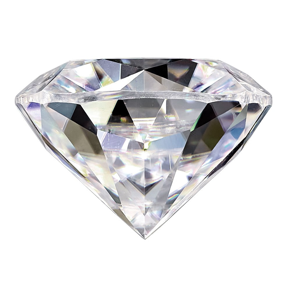Gemstone Moissanite True Light G-H-I Color 9.5mm Cushion