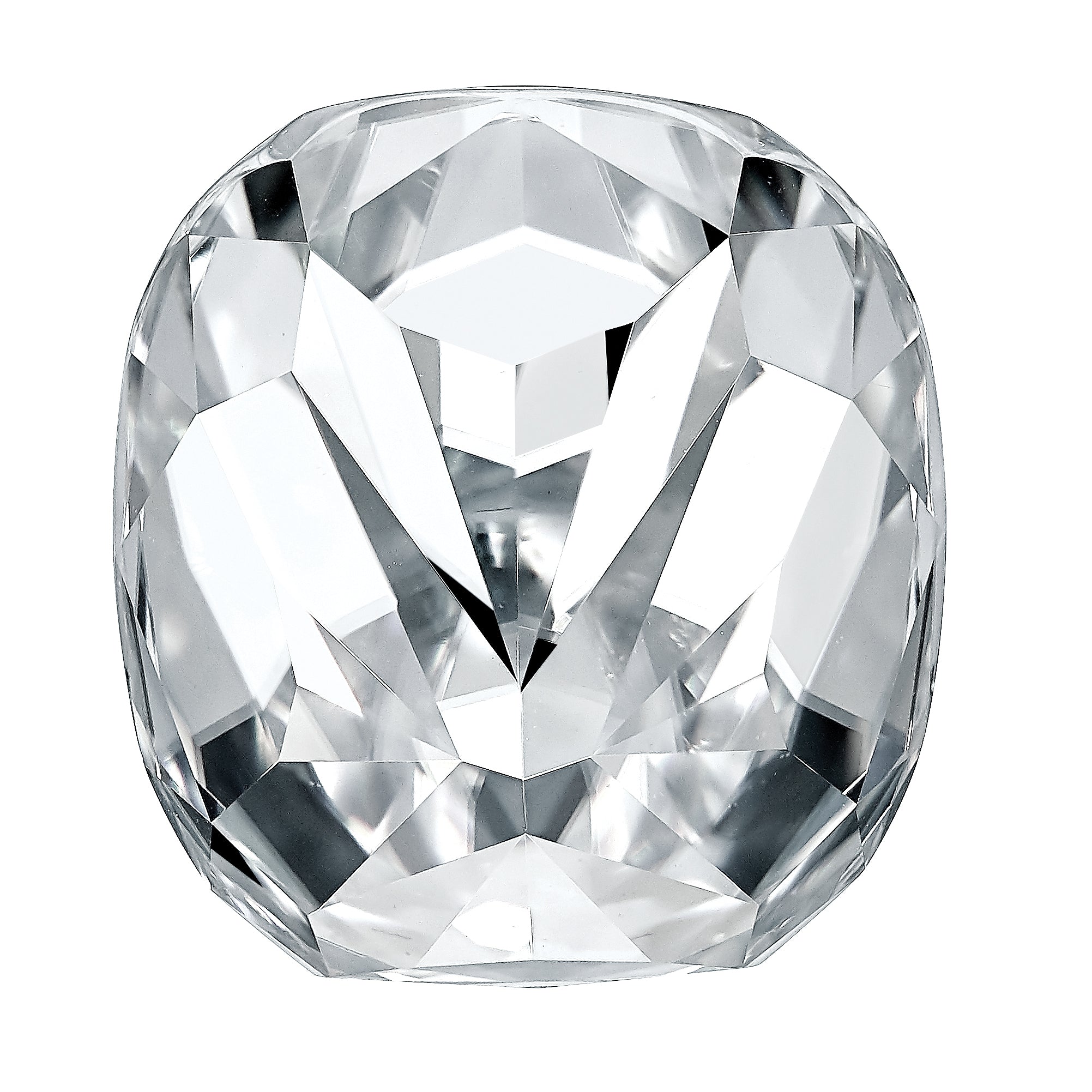 Gemstone Moissanite True Light G-H-I Color 11X9mm Long Cushion