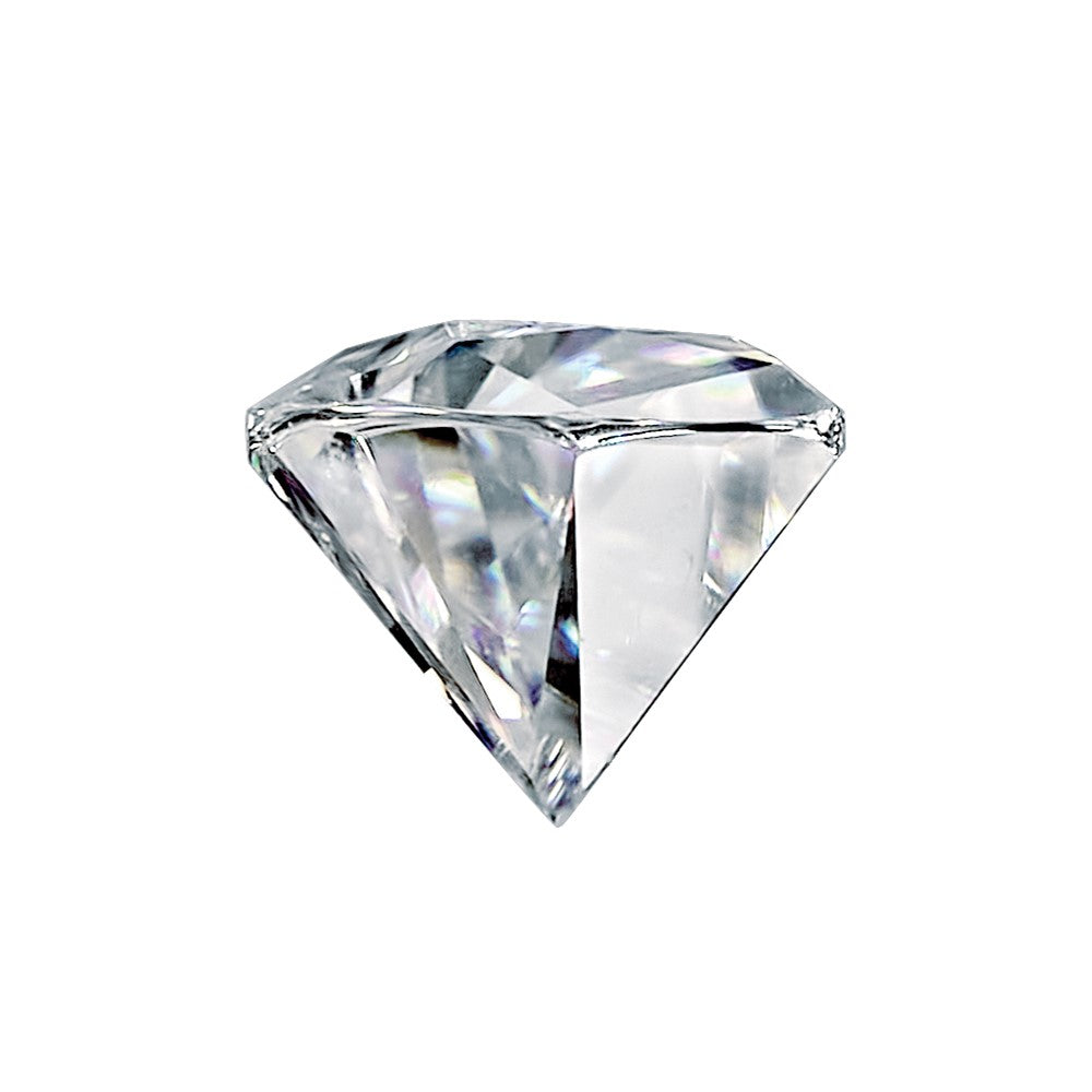 Gemstone Moissanite Pure Light D-E-F Color 5X3mm Half Moon