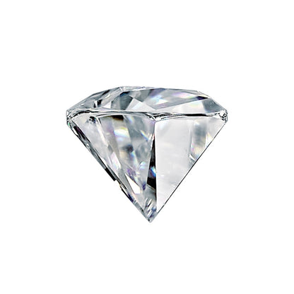 Gemstone Moissanite Pure Light D-E-F Color 5X3mm Half Moon