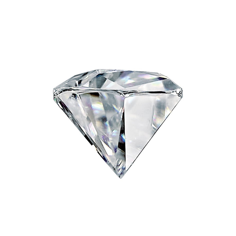 Gemstone Moissanite Pure Light D-E-F Color 5X3mm Half Moon