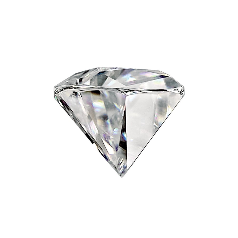 Gemstone Moissanite True Light G-H-I Color 5X3mm Half Moon