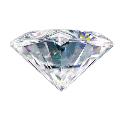 Gemstone Moissanite Pure Light D-E-F Color 4mm Heart
