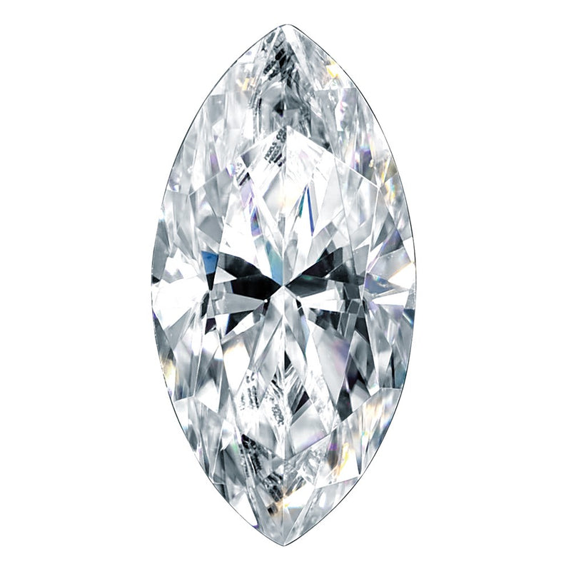 Gemstone Moissanite Pure Light D-E-F Color 12X6mm Marquise