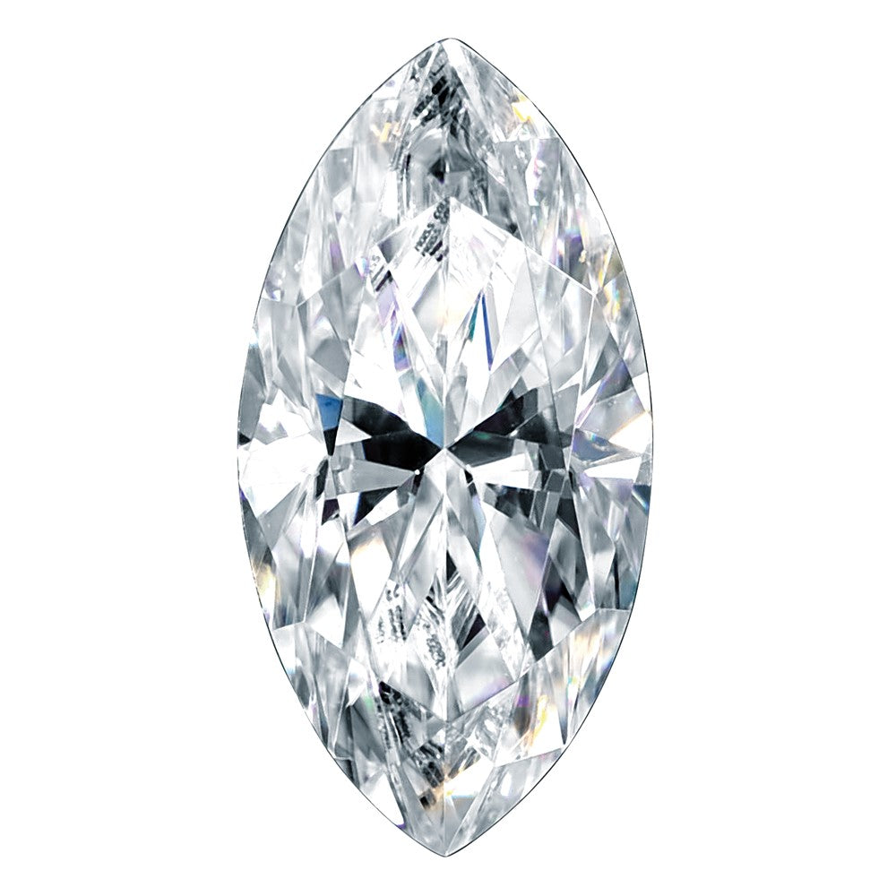 Gemstone Moissanite Pure Light D-E-F Color 4X2mm Marquise