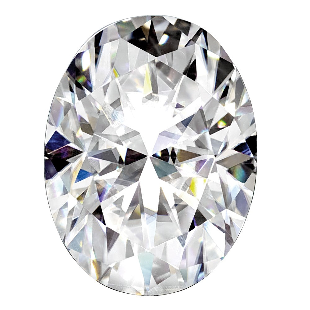 Gemstone Moissanite True Light G-H-I Color 9X7mm Oval