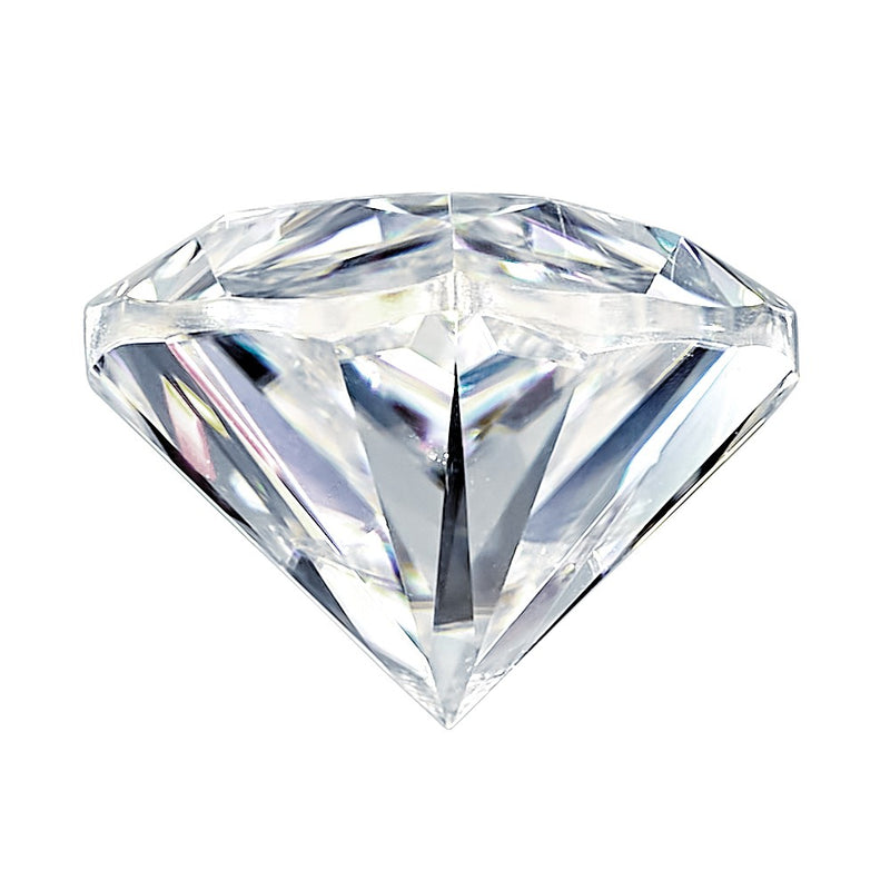 Gemstone Moissanite (Ce), Pure Light, E, F Color, 15X10mm Brilliant Pear