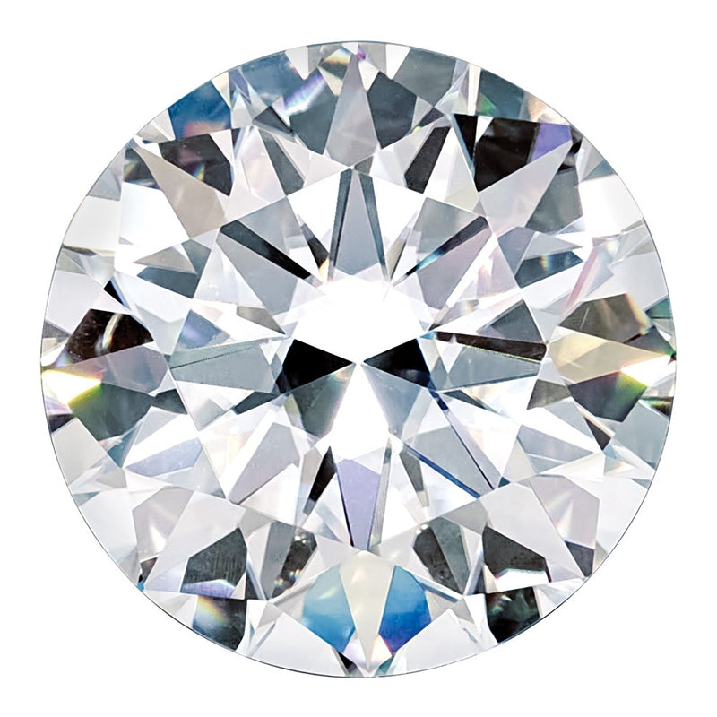 Gemstone Moissanite Pure Light D-E-F Color 7mm Round Old European