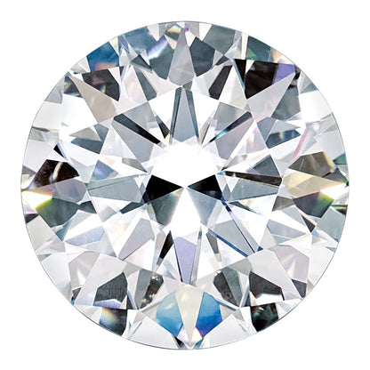 Gemstone Moissanite Pure Light D-E-F Color 10mm Round Old European