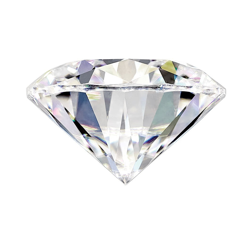 Gemstone Moissanite True Light G-H-I Color 8.5mm Round Diamond Cut
