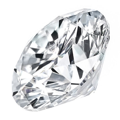 Gemstone Moissanite True Light G-H-I Color 12mm Round Diamond Cut