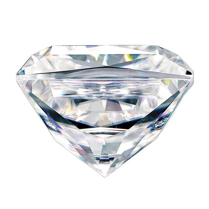 Gemstone Moissanite Pure Light D-E-F Color 6.5mm Square Brilliant
