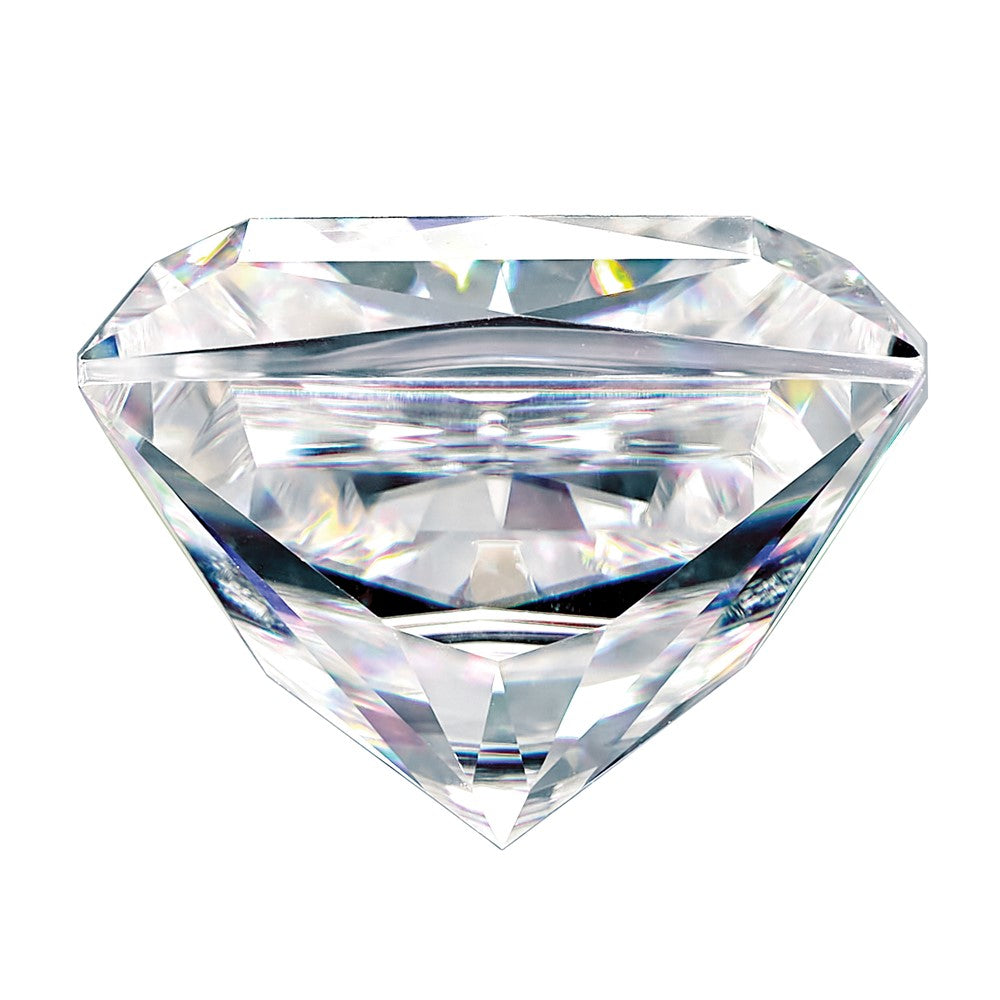 Gemstone Moissanite Pure Light D-E-F Color 4mm Square Brilliant