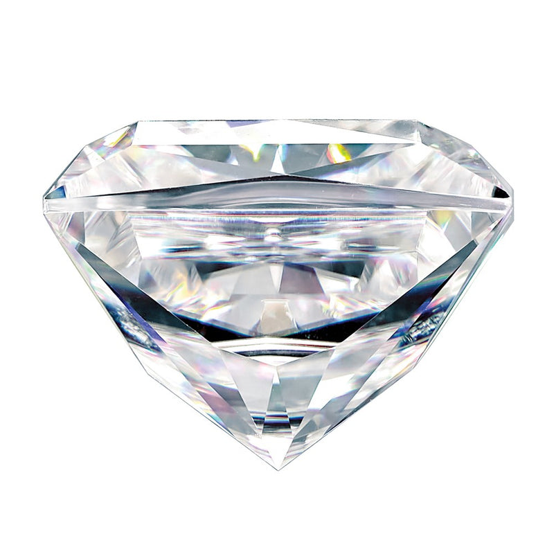Gemstone Moissanite Pure Light D-E-F Color 5.5mm Square Brilliant