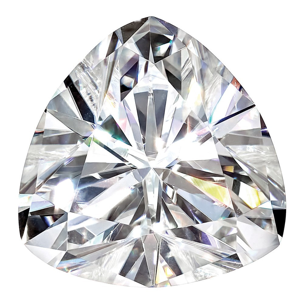 Gemstone Moissanite True Light G-H-I Color 7mm Trillion