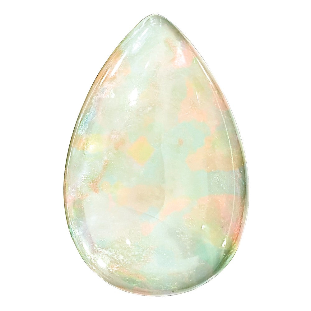 Gemstone Ethiopian Opal Aaa Quality 9X6mm Pear Cabochon