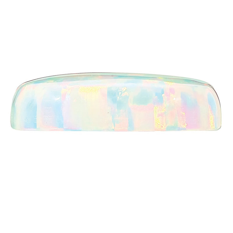 Gemstone Imitation White Opal 5mm Cushion Cabochon