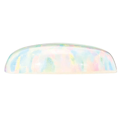Gemstone Imitation White Opal 8mm Round