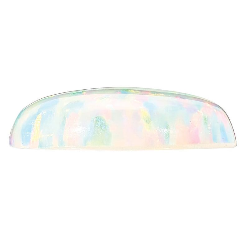 Gemstone Imitation White Opal 8mm Round