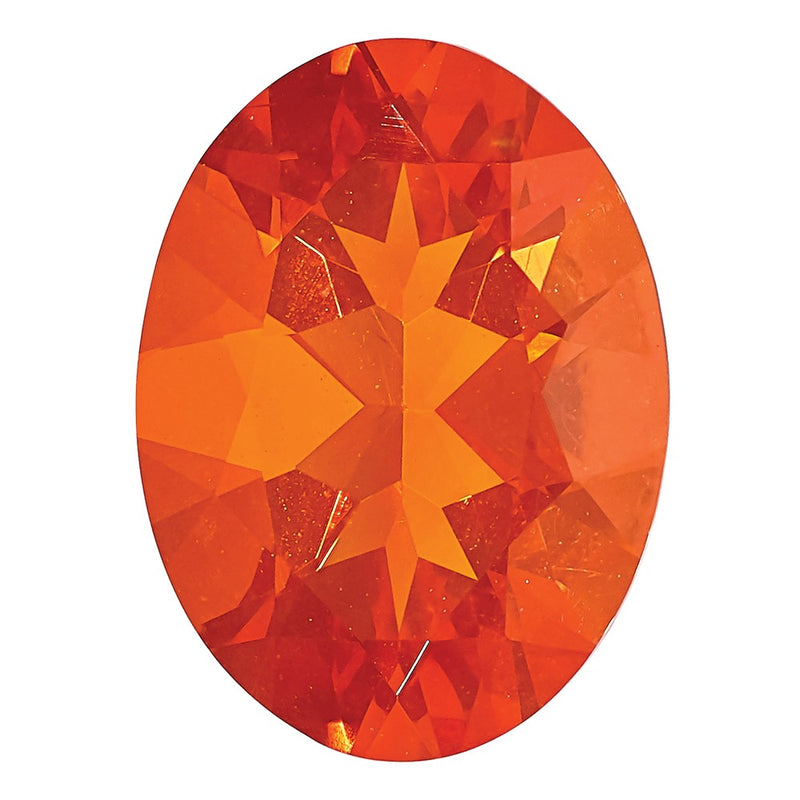 Gemstone Mexican Fire Opal Aa Quality 5X3mm Oval