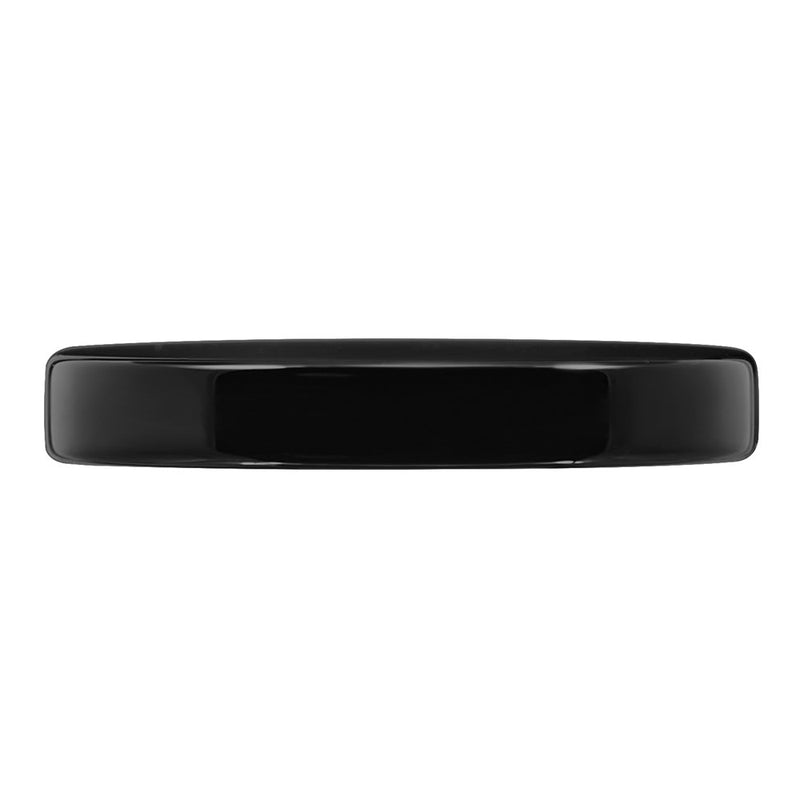 Gemstone 12X10 Oval Onyx Flat Top 1.5 mm