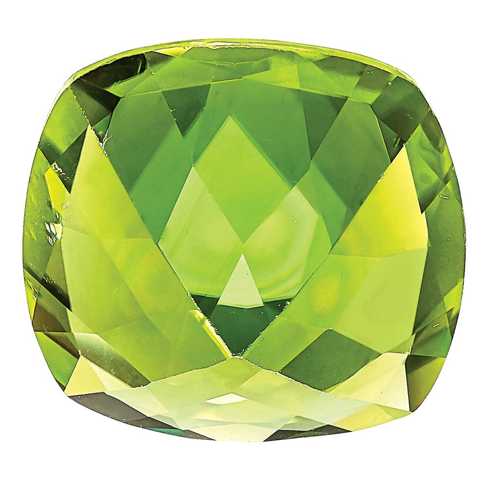 Gemstone Peridot Aa Quality 9mm Antique Cushion