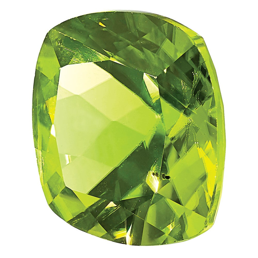 Gemstone Peridot Aa Quality 9mm Antique Cushion