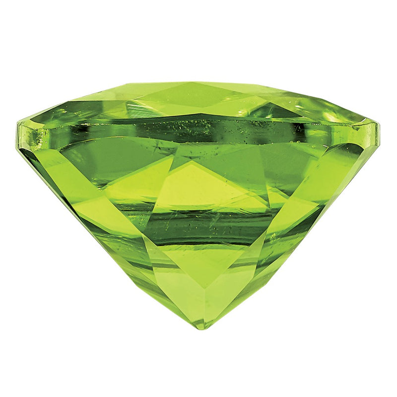 Gemstone Peridot Aa Quality 9mm Antique Cushion Checkerboard