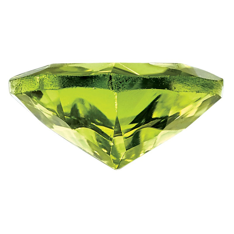Gemstone Peridot Aa Quality 8mm Heart