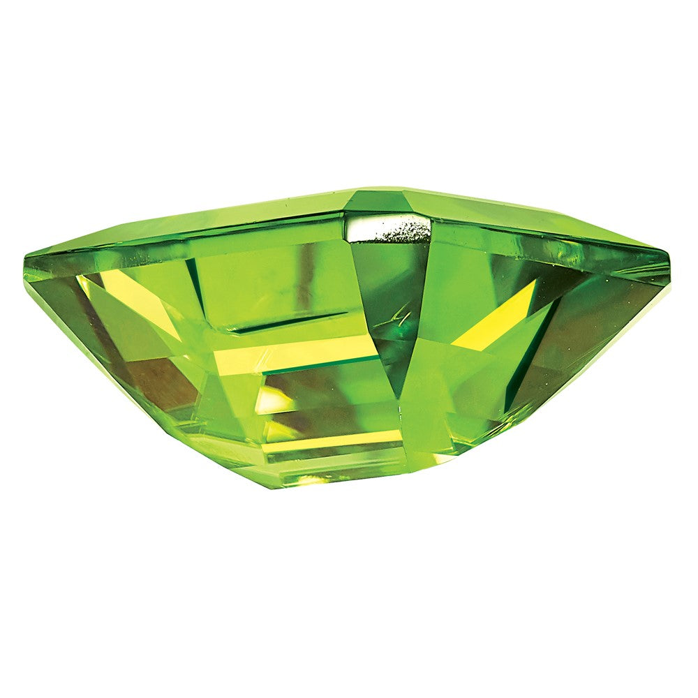 Gemstone Peridot Aa Quality 7X5mm Emerald Cut
