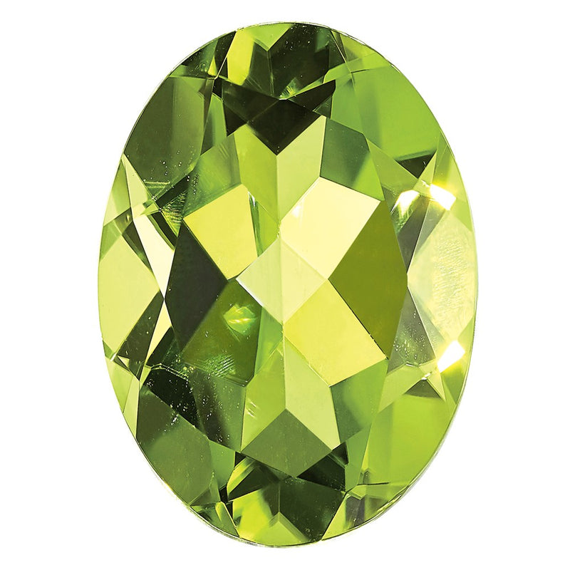 Gemstone Peridot Aa Quality 6X4mm Oval