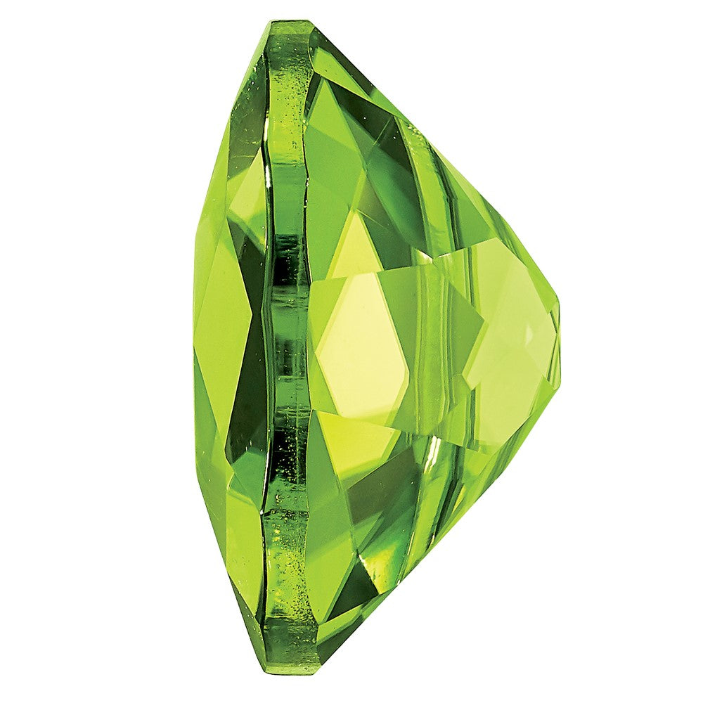 Gemstone Peridot Aa Quality 8X6mm Oval Checkerboard