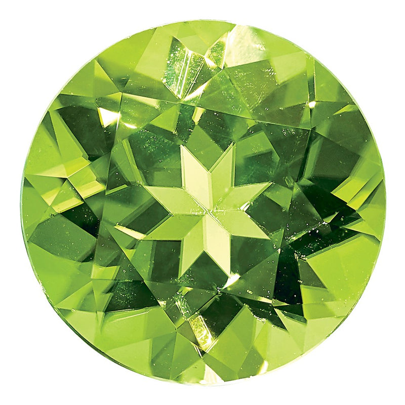 Gemstone Peridot Aa Quality 7mm Round