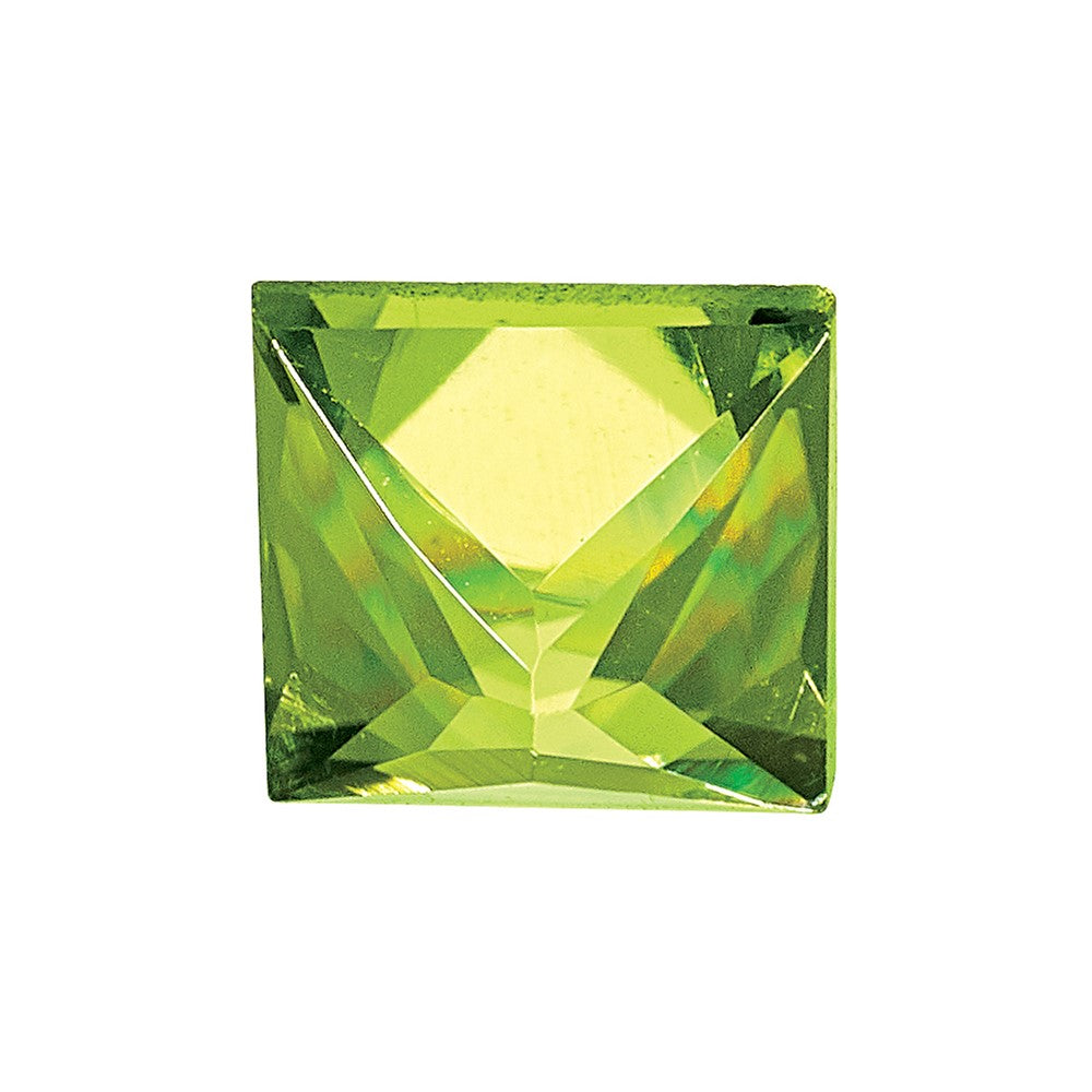 Gemstone Peridot Aa Quality 3mm Princess