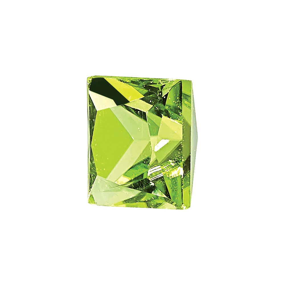 Gemstone Peridot Aa Quality 3mm Princess