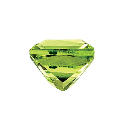 Gemstone Peridot Aa Quality 5mm Square Step-Cut