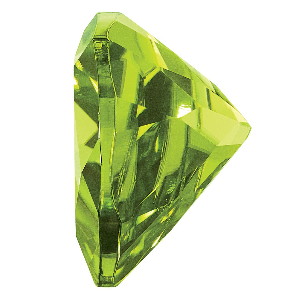 Gemstone Peridot Aa Quality 4mm Trillion