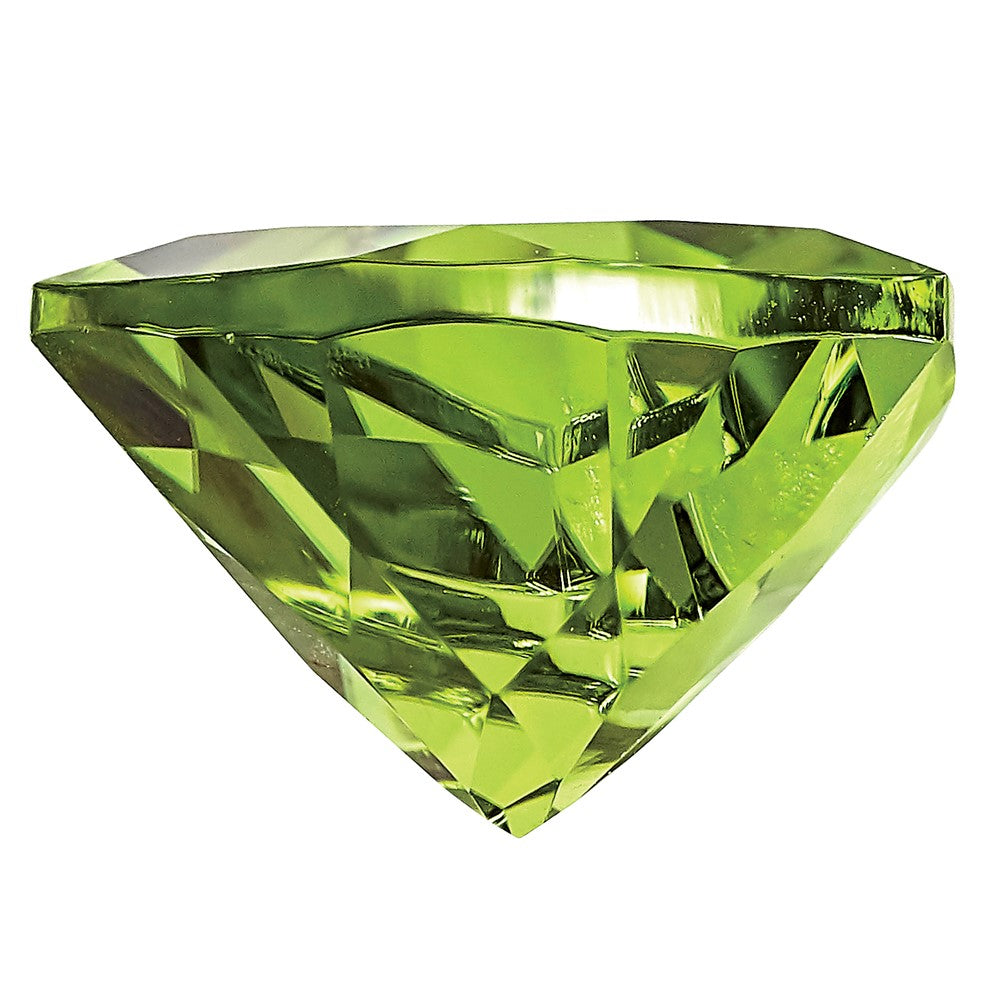 Gemstone Peridot Aa Quality 8mm Trillion