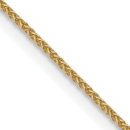 14K Yellow Gold 14 Inch .85mm Spiga With Lobster Clasp Chain