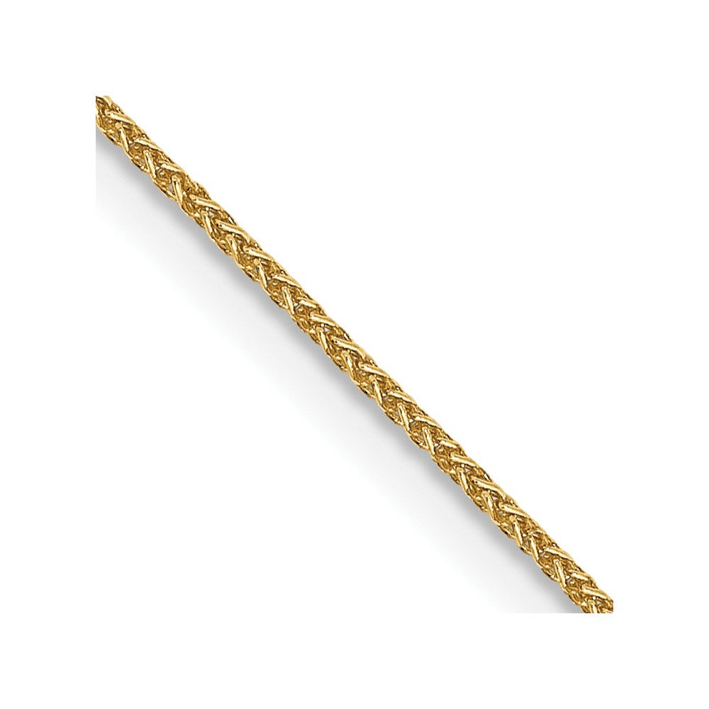 14K Yellow Gold .85mm Spiga With Lobster Clasp Chain Necklace