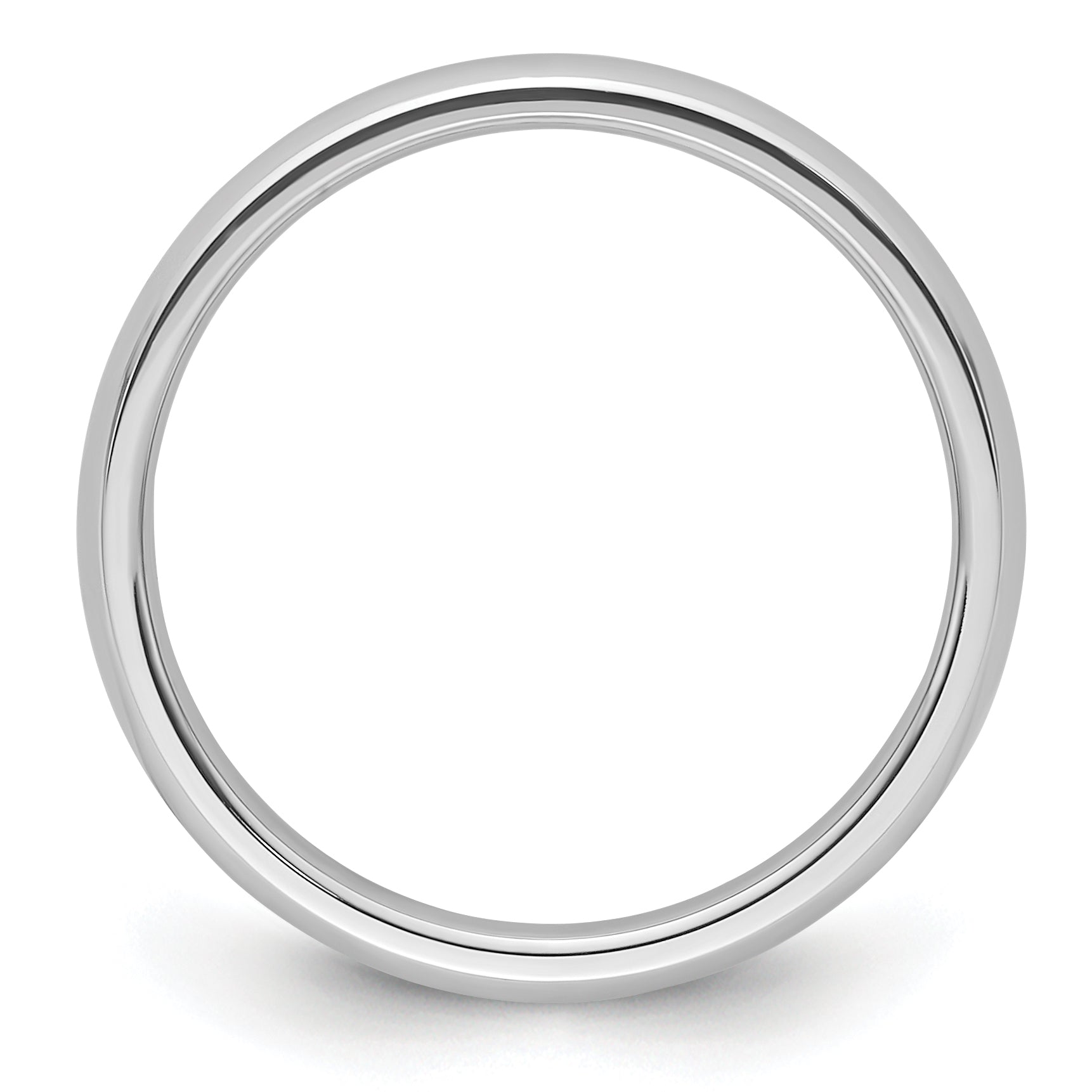 Platinum 3mm Lightweight Comfort Fit Wedding Band