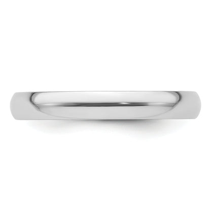 Platinum 3mm Lightweight Comfort Fit Wedding Band