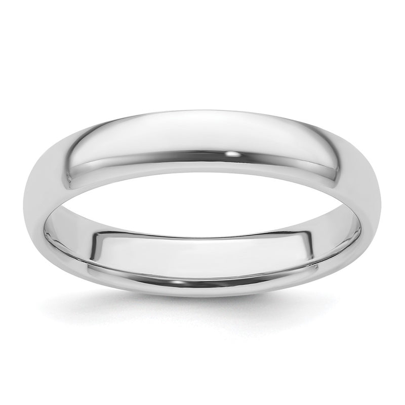 Platinum 4mm Lightweight Comfort Fit Wedding Band