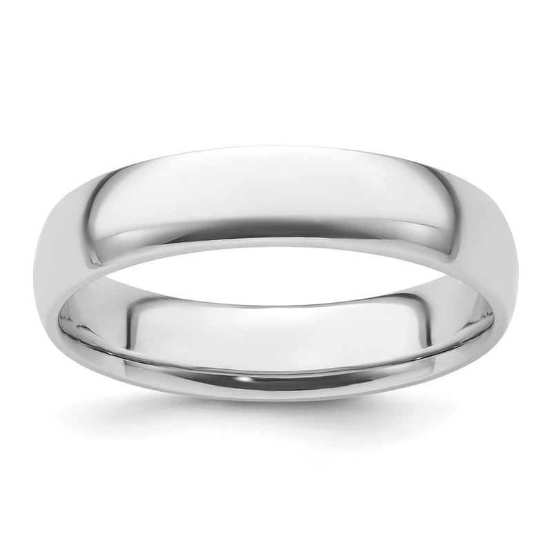 Platinum 5mm Lightweight Comfort Fit Wedding Band