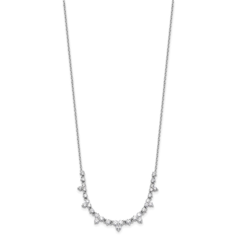 14K White Gold True Origin 1 1/2 Carat Lab Grown Diamond Vs Def 18 Inch Necklace