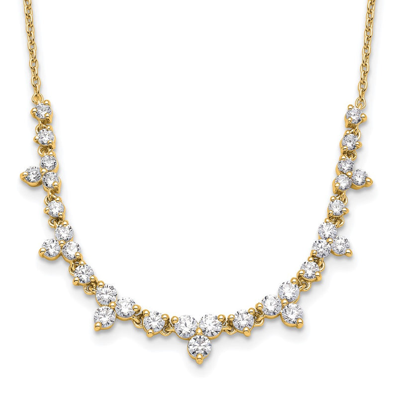 14K Yellow Gold True Origin 1 1/2 Carat Lab Grown Diamond Vs Def 18 Inch Necklace